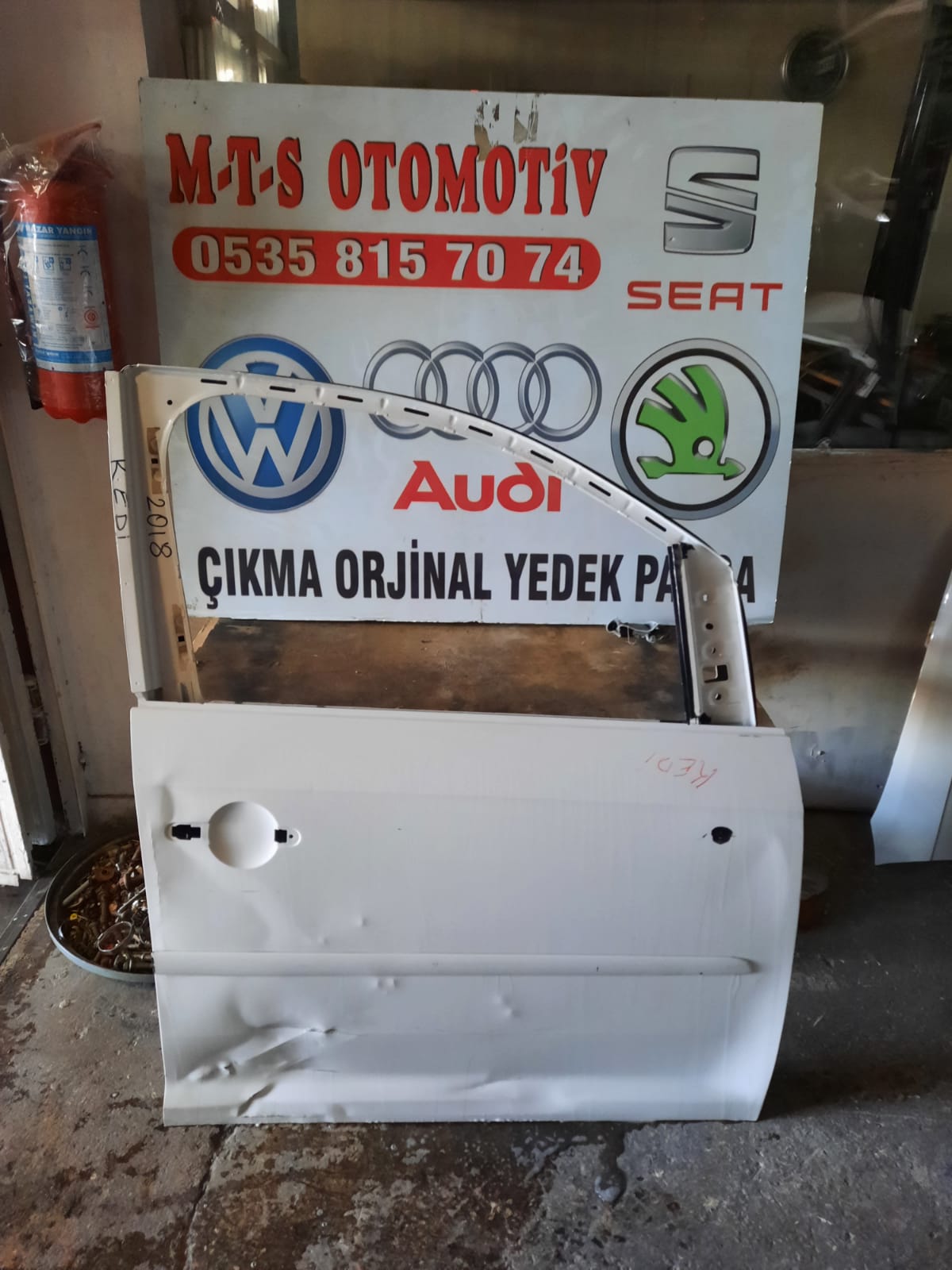 Volkswagen caddy sağ ön kapı 2014-2020